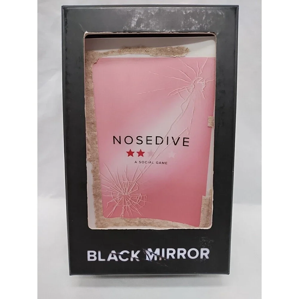 *Damaged Box* Black Mirror Nosedive Board Game Complete